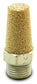 1/8-27 Inch Male National Pipe Thread (MNPT) 40 Micron 300 Psi Bronze/Steel Pneumatic Exhaust Muffler