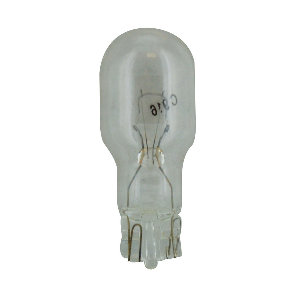 #916 Clear Type 5 Wedge Bulb 13.5 Volts 7.29 Watts