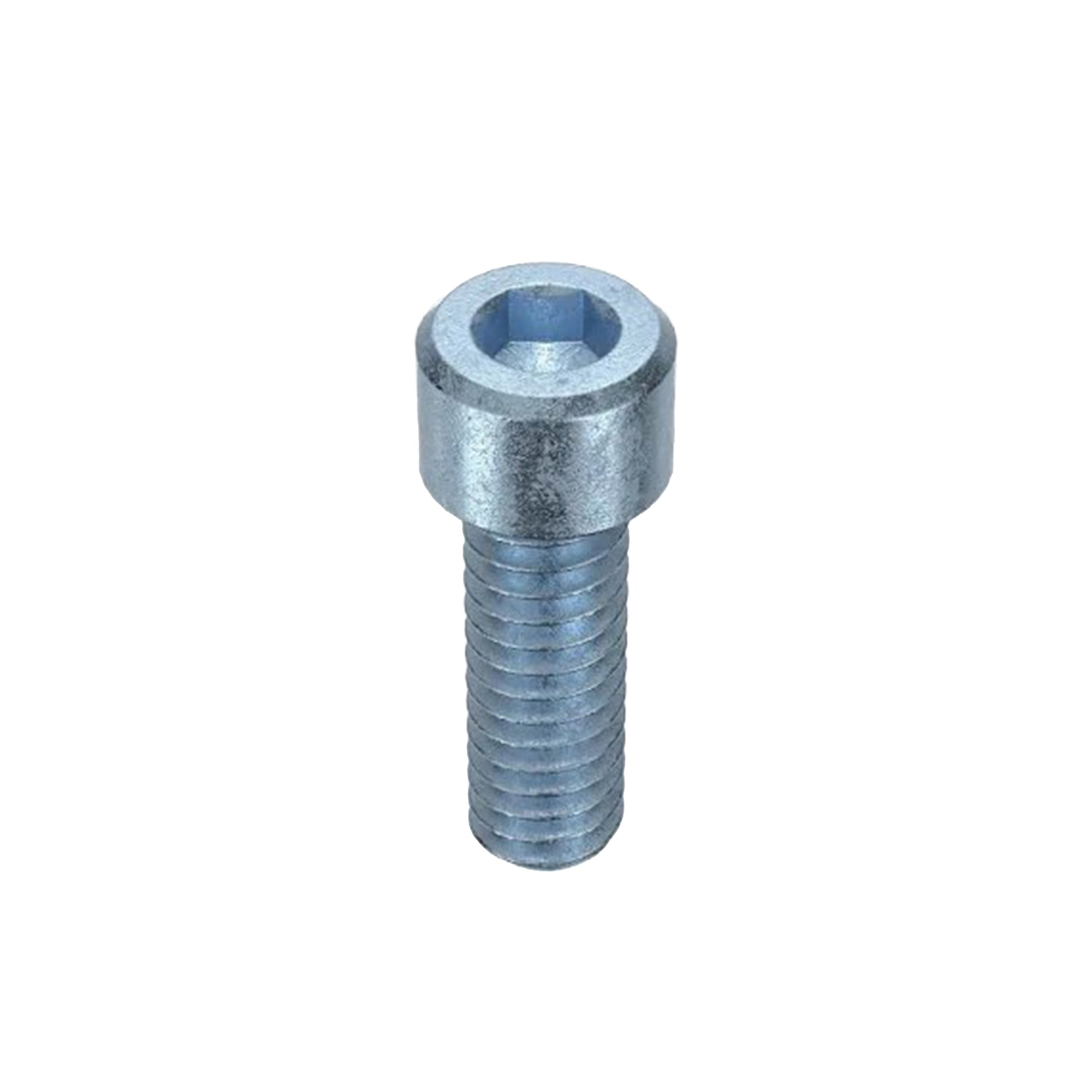 1/2-13 x 1-1/2 Inch Coarse Zinc Plated Heat-Treated Alloy Steel Socket Cap Screw