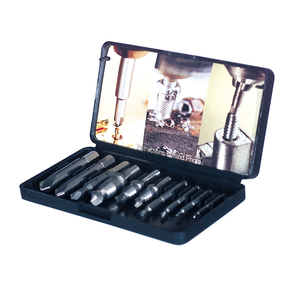 10-Piece M2 High Speed Steel Professional Series Master Extractor Kit