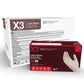Ammex Medium 3 Mil Ivory Textured Latex Powder Free Lx3® Standard Industrial Glove - 100 Per Box