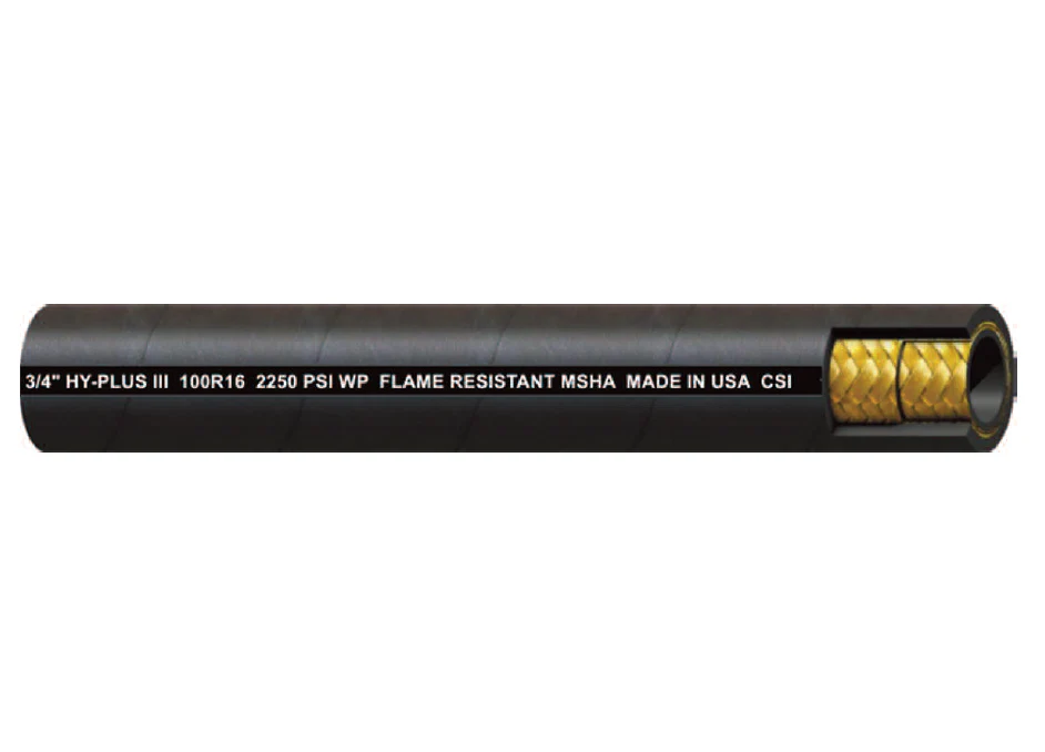 100R16/2Sc Industrial / Agricultural 2-Wire Braided High Pressure Hydraulic Hose 5/8 Inch- Sold Per Foot