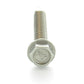 #12-24 x 1-1/4 Inch 410 Stainless Steel #5 Point Indented Hex Washer Head Self-Drilling Tek Screw