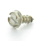 3/8 x 1 Inch 18-8 (A2) Stainless Steel Type Ab Indented Hex Washer Head Self-Tapping Sheet Metal Screw