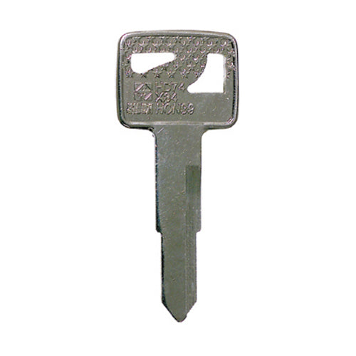 Honda 1984-1992 Various Universal Key Blank Hd74 Motorcycle Key Blank