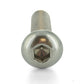 3/8-16 x 2 Inch Coarse Plain 18-8 (A2) Stainless Steel Button Head Socket Cap Screw