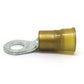4 Gauge Nylon Insulated Ring Terminal Yellow 1/4 Inch Stud