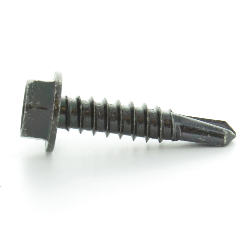 INDENTED SLOTTED HEX WASHER HEAD SELF-DRILLING TEK SCREWS