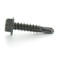 INDENTED SLOTTED HEX WASHER HEAD SELF-DRILLING TEK SCREWS