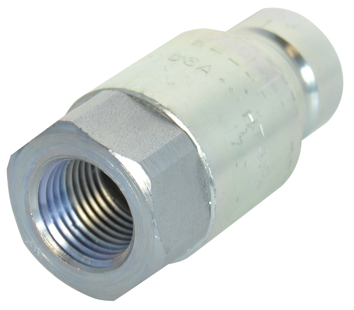 5/8 Inch Body X 3/4 Inch Female Pipe Ht Series Flush Face Steel Hydraulic Service Plug - Iso 16028 Interchange