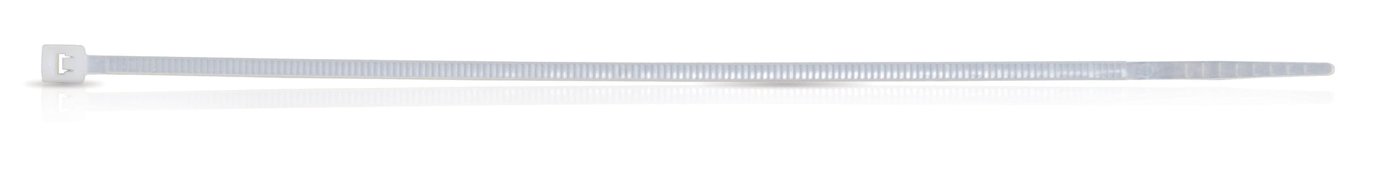 8"White Thin Wire Tie - 100 per Bag