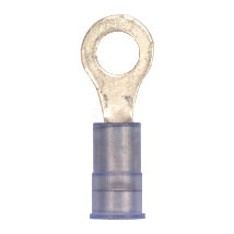 16-14 Gauge Ring Terminal #10 Stud Nylon Insulated Blue