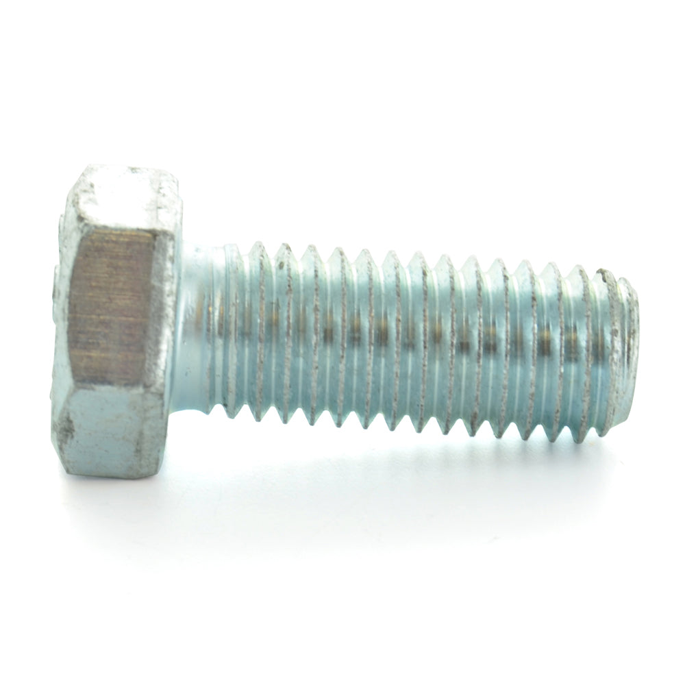 M8 x 1.25 x 30 Mm Coarse Class 8.8 Zinc Plated Steel Hex Head Cap Screw USA