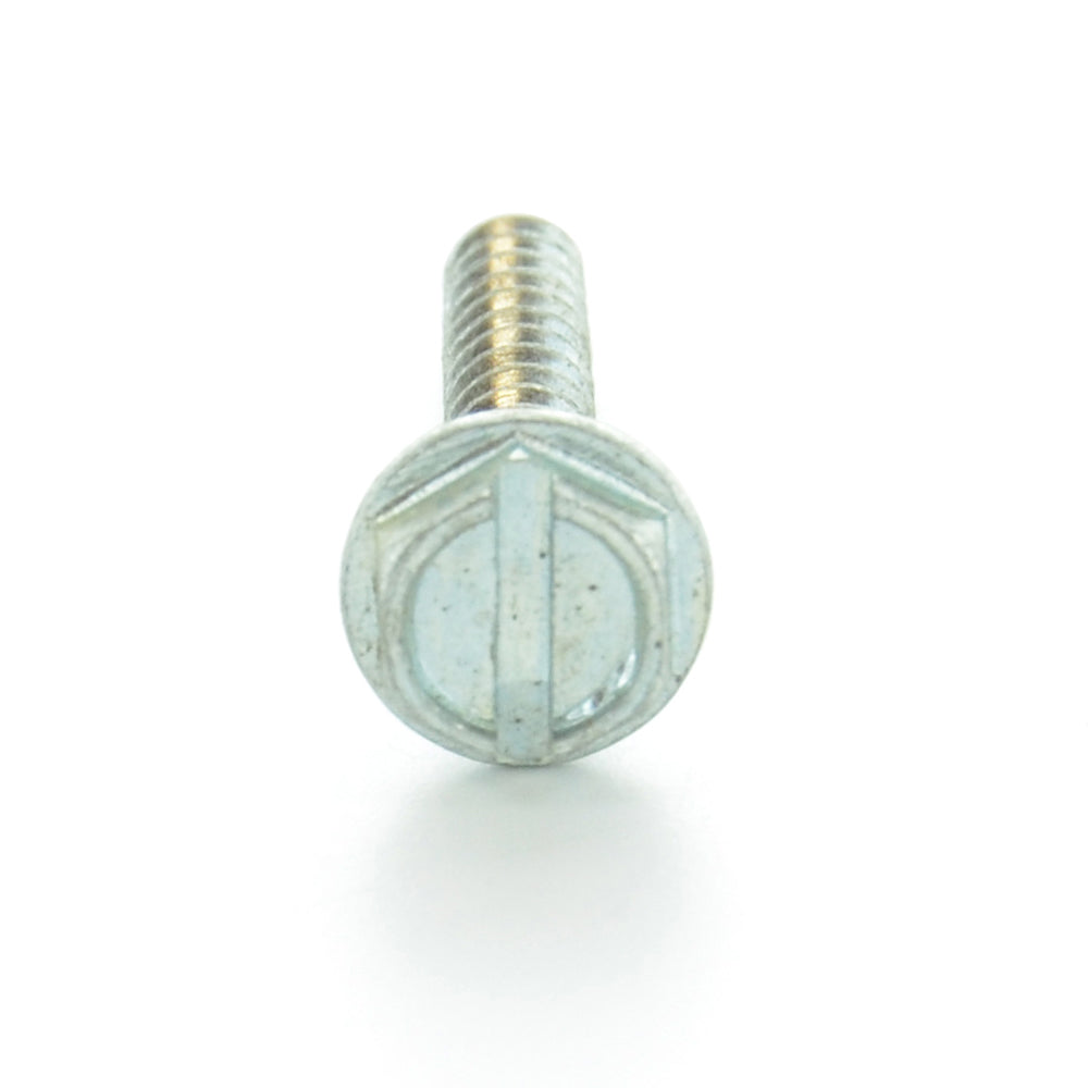 #10-16 x 2-1/2 Inch Zinc Plated Low Carbon Steel Indented Hex Washer Head Type-Ab Self-Tapping Sheet Metal Screw