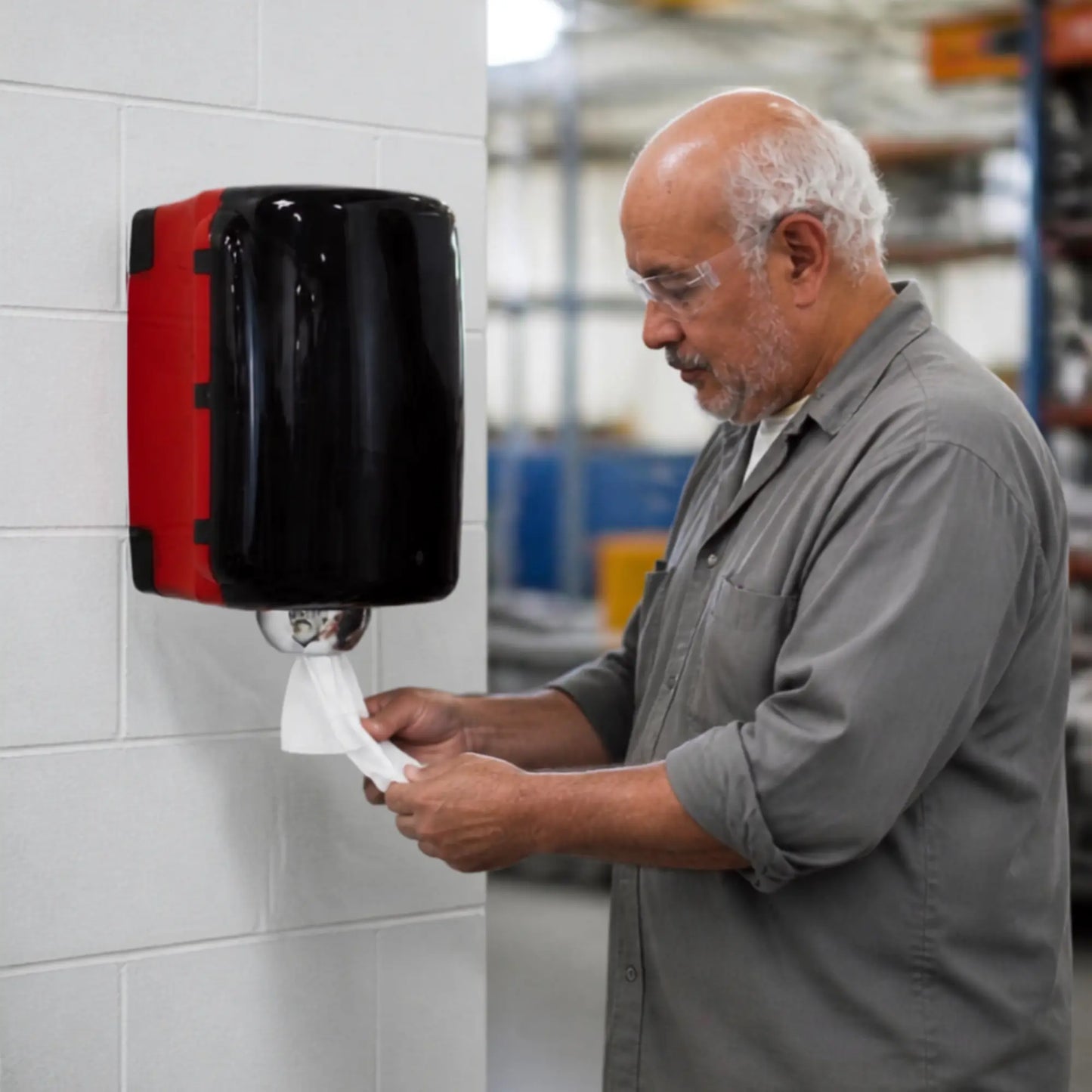Tork Centerfeed Wiper And Towel Dispenser - 17.5" x 12.9" x 11.9"