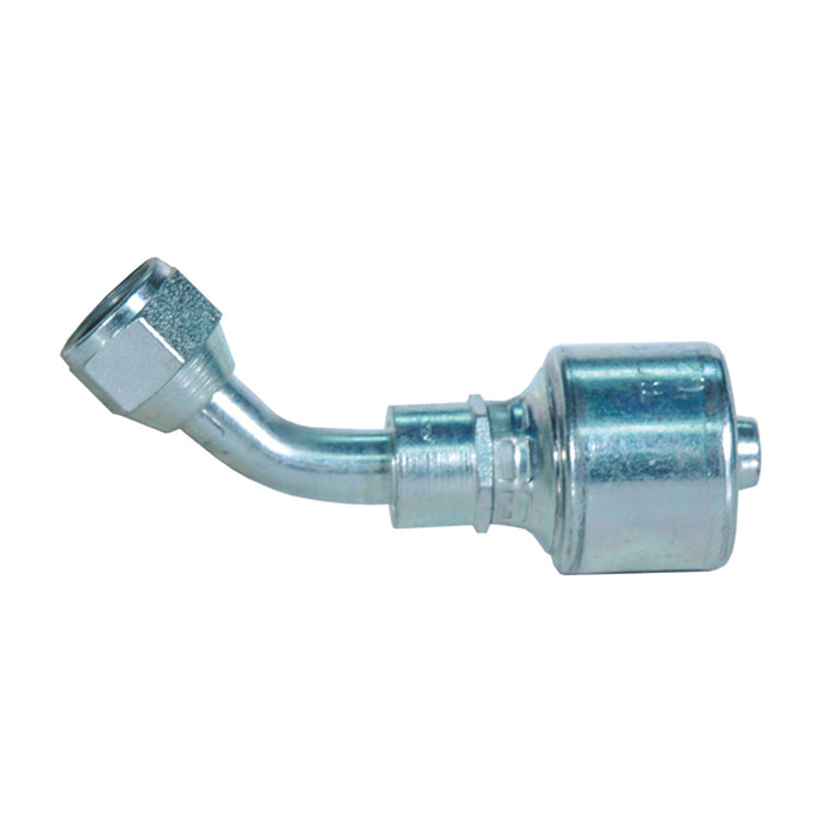 Mega Cr JIC F Swivel 45 1/4X Ent