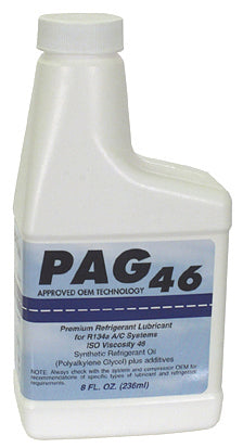 Ac Air Conditioning Oil - Pag 46 R-134A - 8 Oz