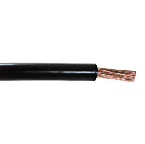 2 Awg 25 ft Copper Black Battery Starter Cable