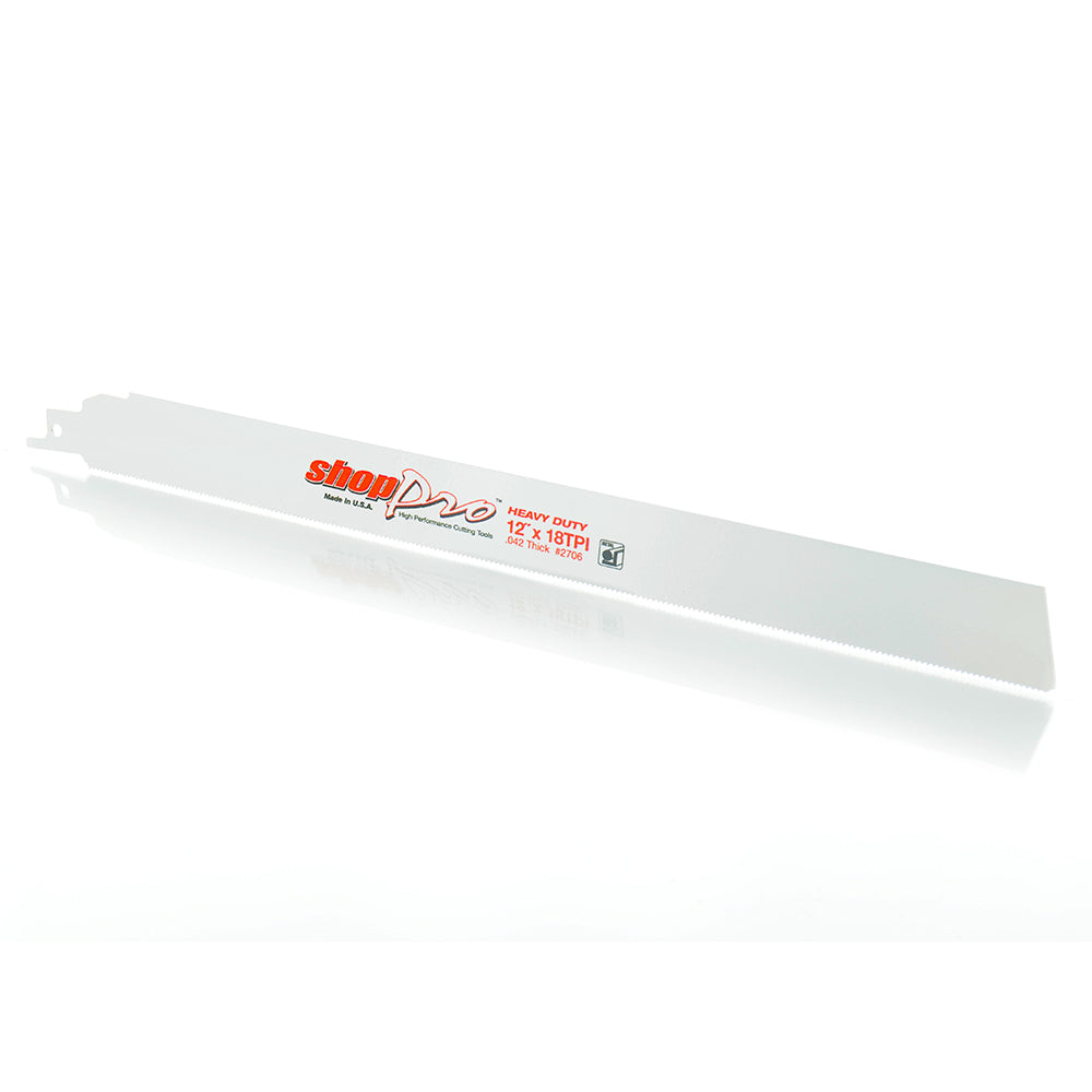 RECIPROCATING SAW BLADES - Shop Pro