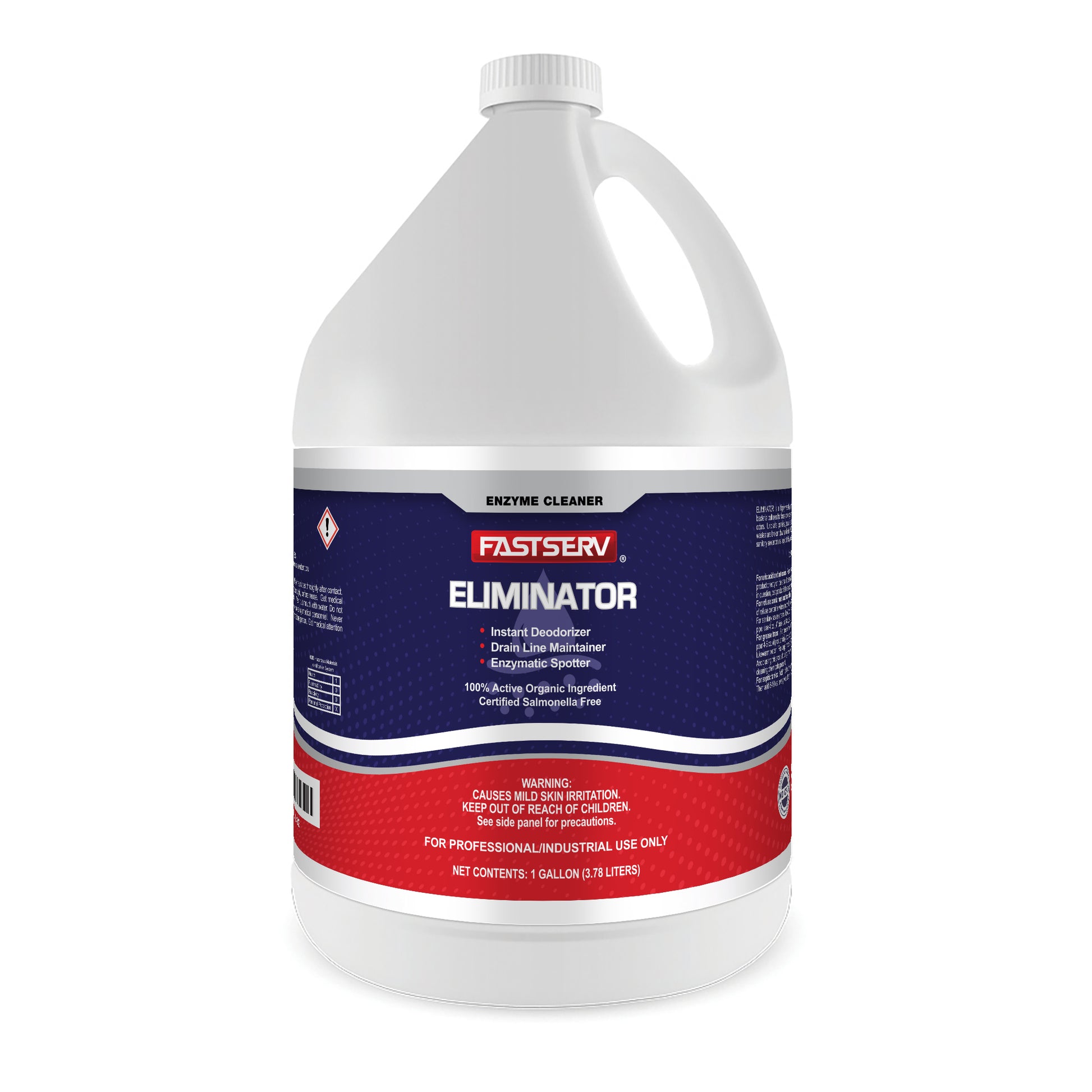 Fastserv Eliminator Instant Deodorizer And Drain Line Maintainer - 1 Gallon