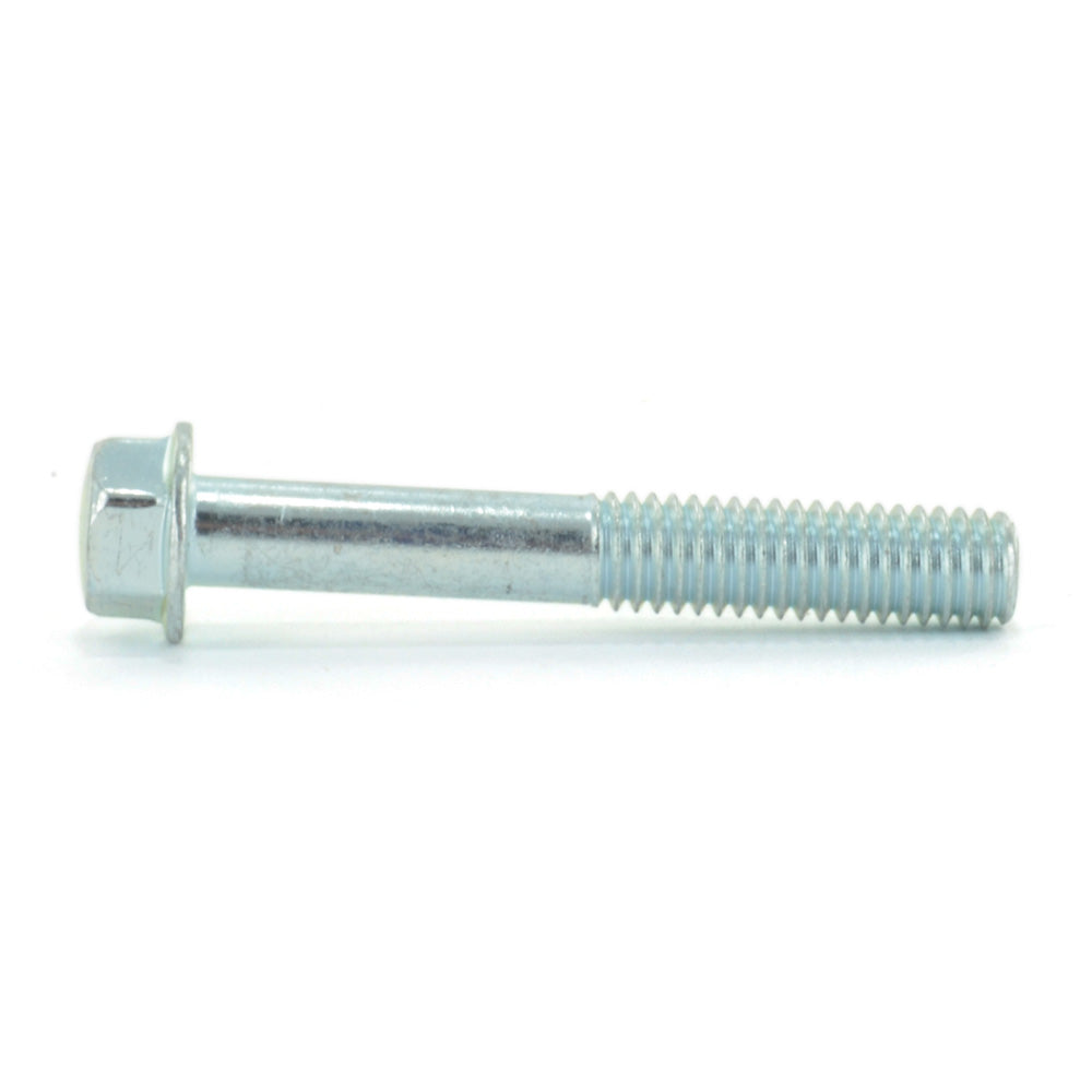 M6 x 1 x 25 mm Coarse Zinc Plated Class 10.9 JIS Dome Hex Flange Bolt