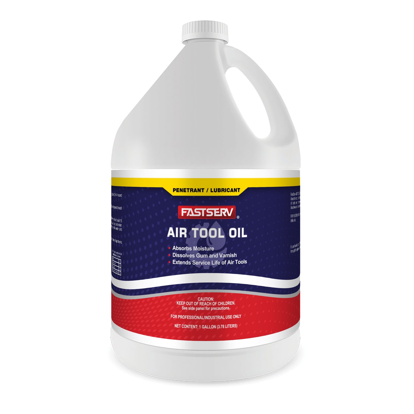 Fastserv Professional-Strength Air Tool Lubricating Oil - 1 Gallon Bottle