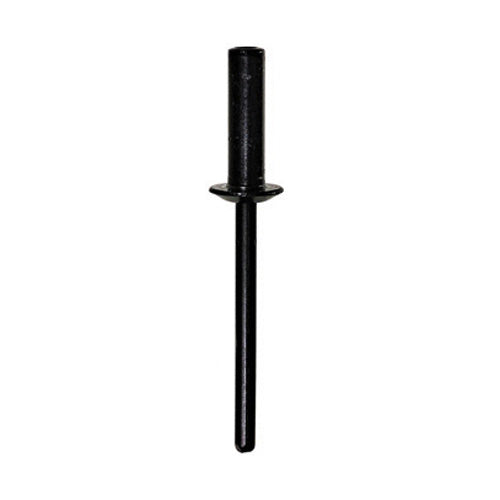 3/16 Inch X 18.26 Mm 3/8 - 1/2 Inch Grip Black Aluminum Blind Rivet