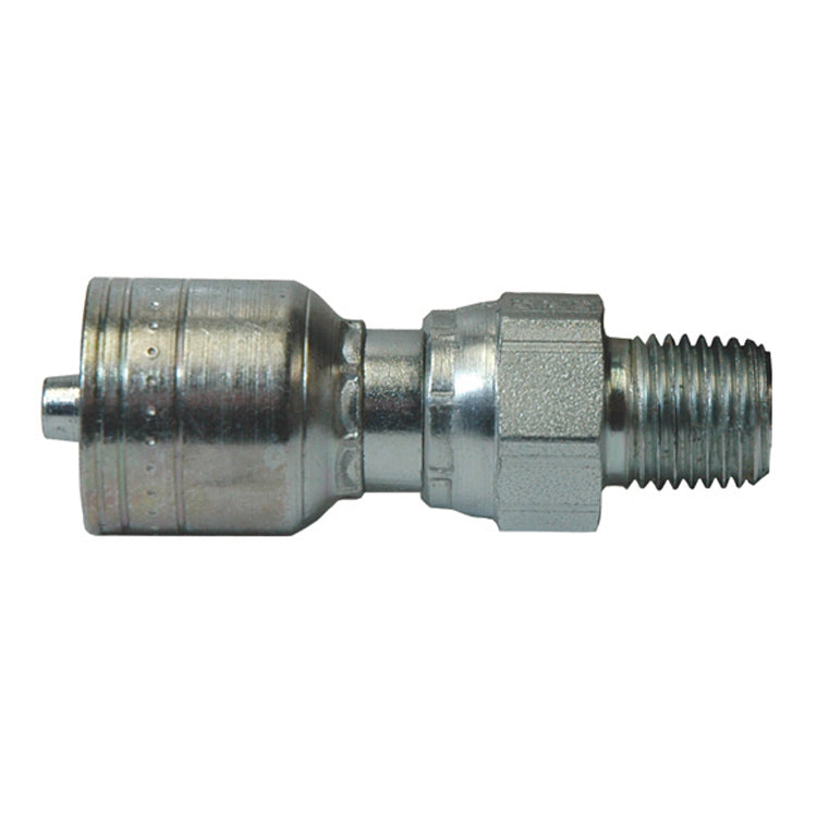 3/4 Inch x Male Pipe Swivel Yellow Zinc Z Series Weathergrip Crimp
