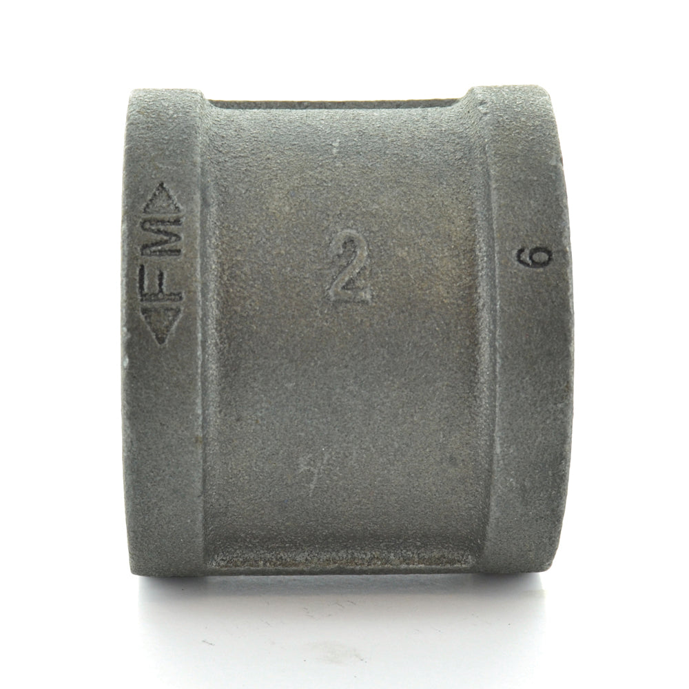 1/8" Schedule 40 Malleable Iron Coupling Black