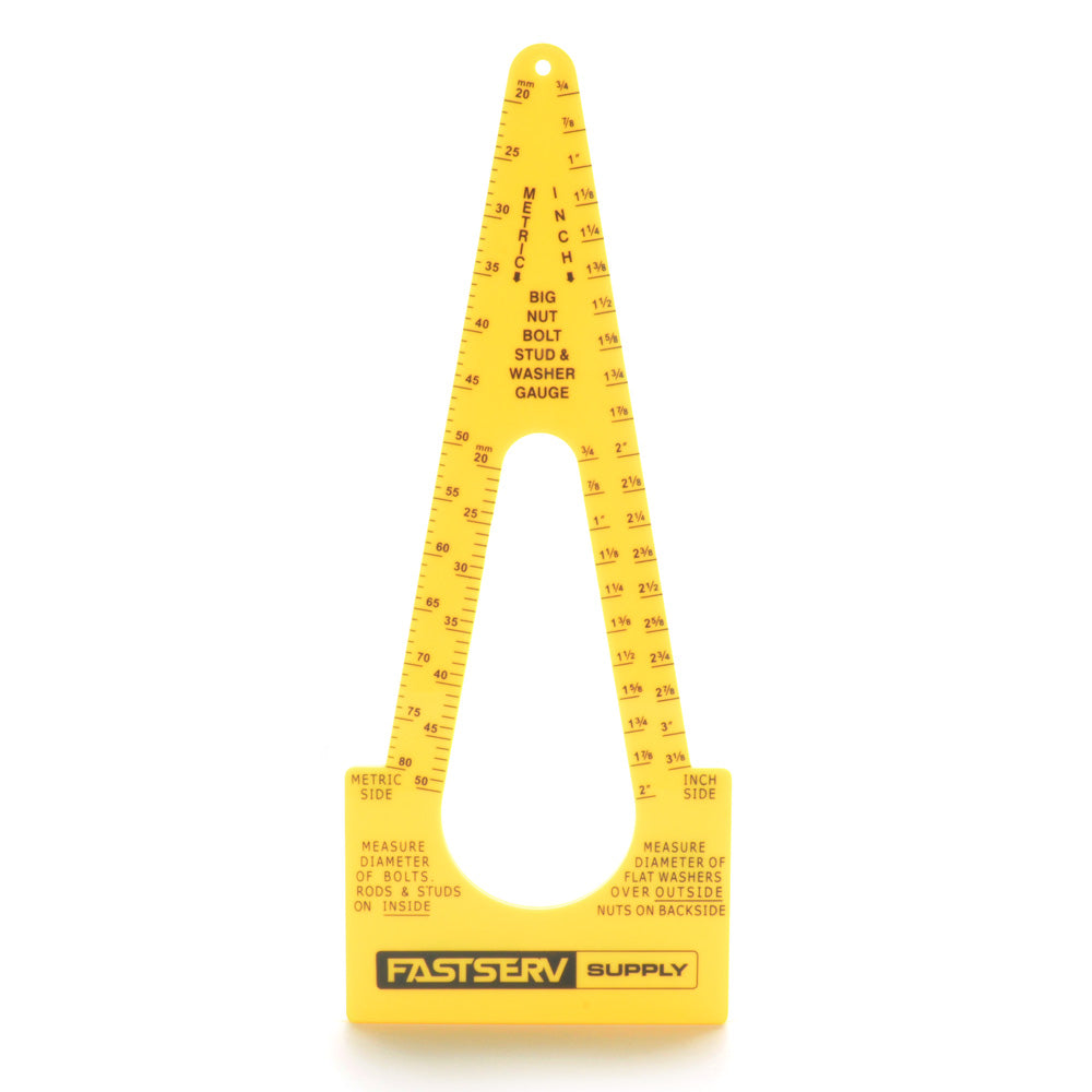 Fastserv Large Diameter Bolt Gauge