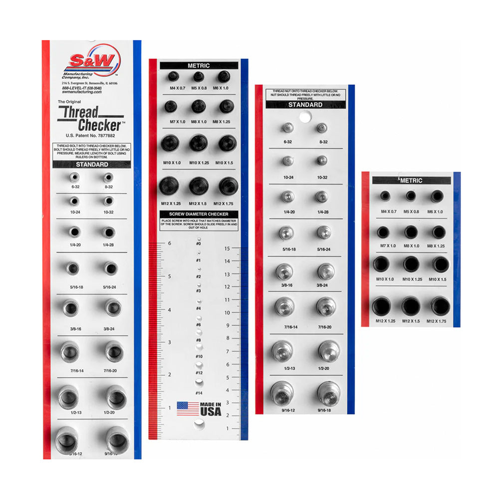 Wall Mountable Thread Checker�  3 inch x 39 inches