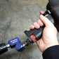 1/4" MPT Orbital 3-Way Swivel Fitting Anodized Aluminum Coated Steel