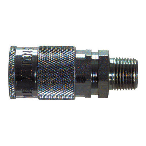 3/8 Inch Basic Size Industrial Interchange Coupler Female 3/8 Inch Npt