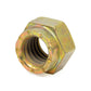3/8-16 Coarse Cadmium Yellow and Wax Grade L9 Collar Lock Nut