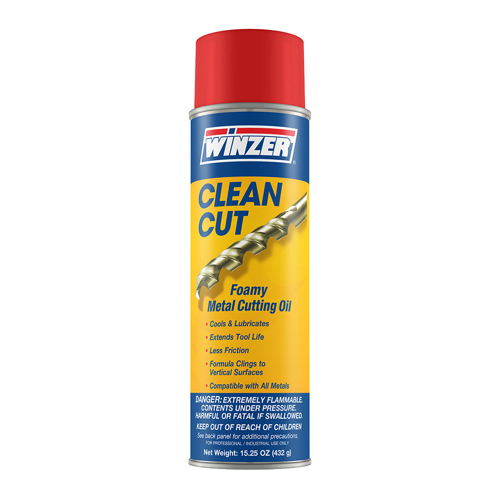 Winzer Clean Cut Foamy Metal Cutting Oil - 15.25 Oz Net Weight - Aerosol