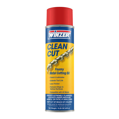 Winzer Clean Cut Foamy Metal Cutting Oil - 15.25 Oz Net Weight - Aerosol