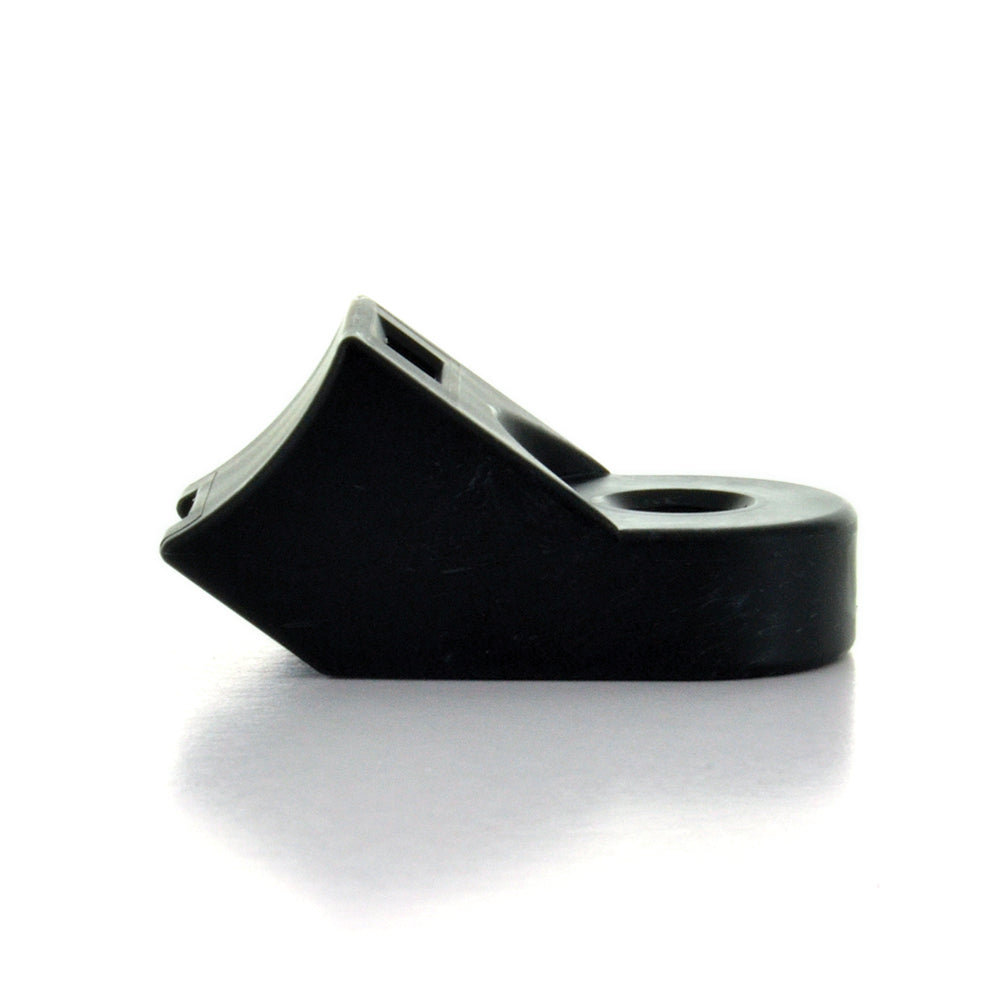 0.327 Wire Tie Heavy-Duty Screw Mount - Uv Black Nylon