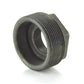 1-1/4" X 1/4" Schedule 40 Threaded Black Malleable Iron Hex Bushing