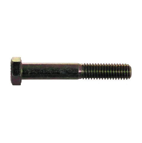 9/16-12 x 3-1/2 Inch Coarse Grade 8 Yellow Zinc Steel Hex Head Cap Screw