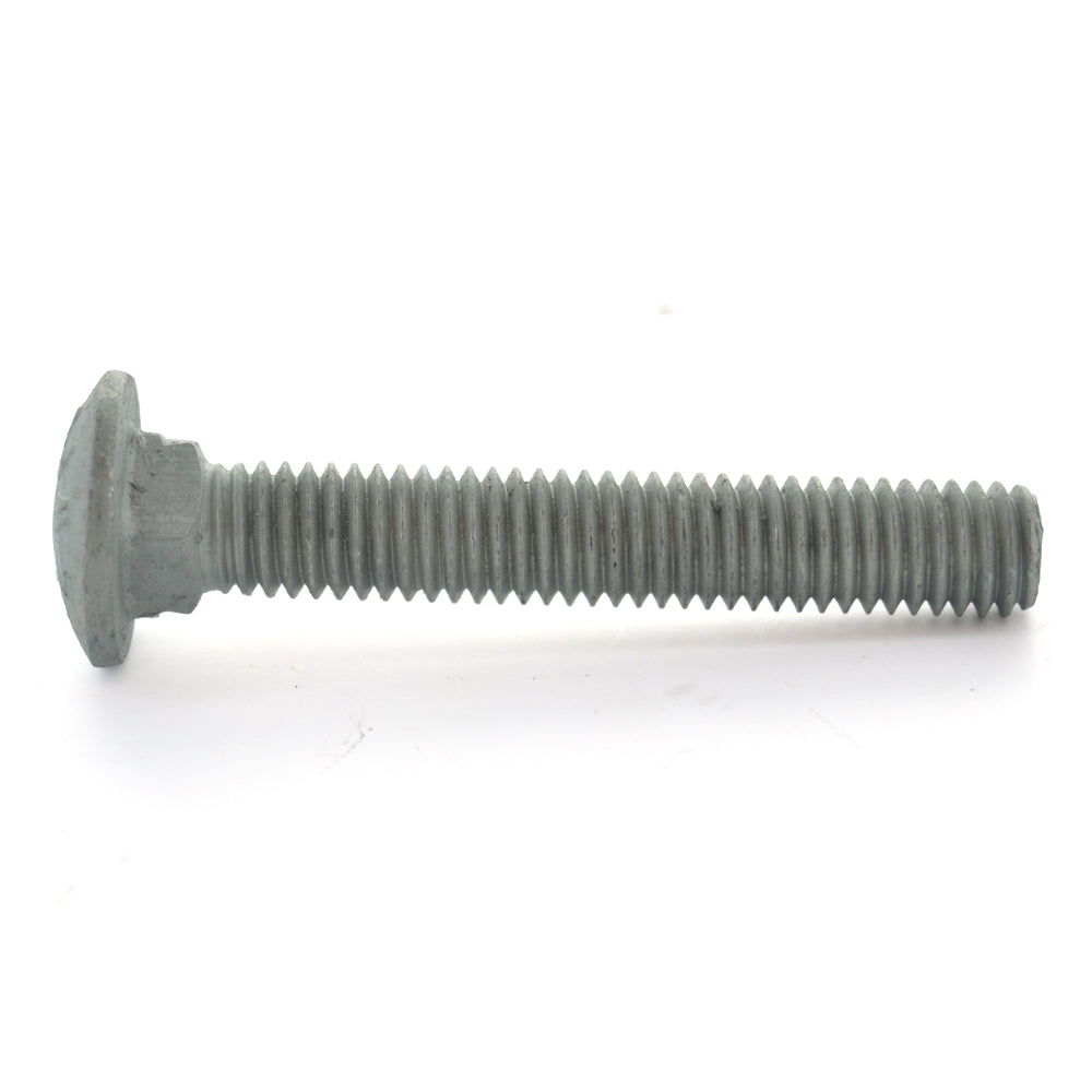 3/8-16 x 12 Inch Coarse Hot Dip Galvanized A307 Grade A Round Head Carriage Bolt