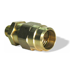 1/2 Inch x 1/2 Inch Brass Sleeve Type Air Brake Connector Coupler