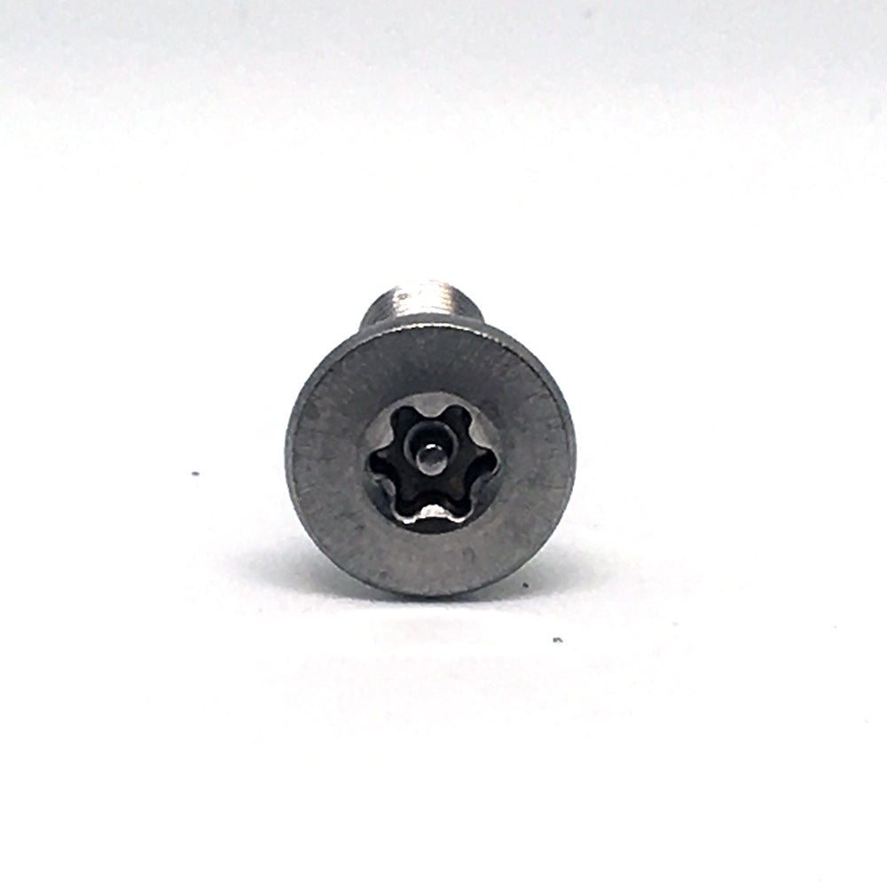 #6-32 x 3/8 Inch Stainless Steel Torx Pin Flat Head Resistant Machine Screw