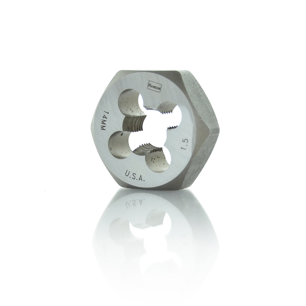 M14 x 1.5 Carbon Steel Series 796 Metric Hexagon Rethreading Die