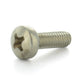 M3 x 0.5 x 12 mm Coarse Plain 18-8 (A2) Stainless Steel Phillips Drive Pan Head Machine Screw