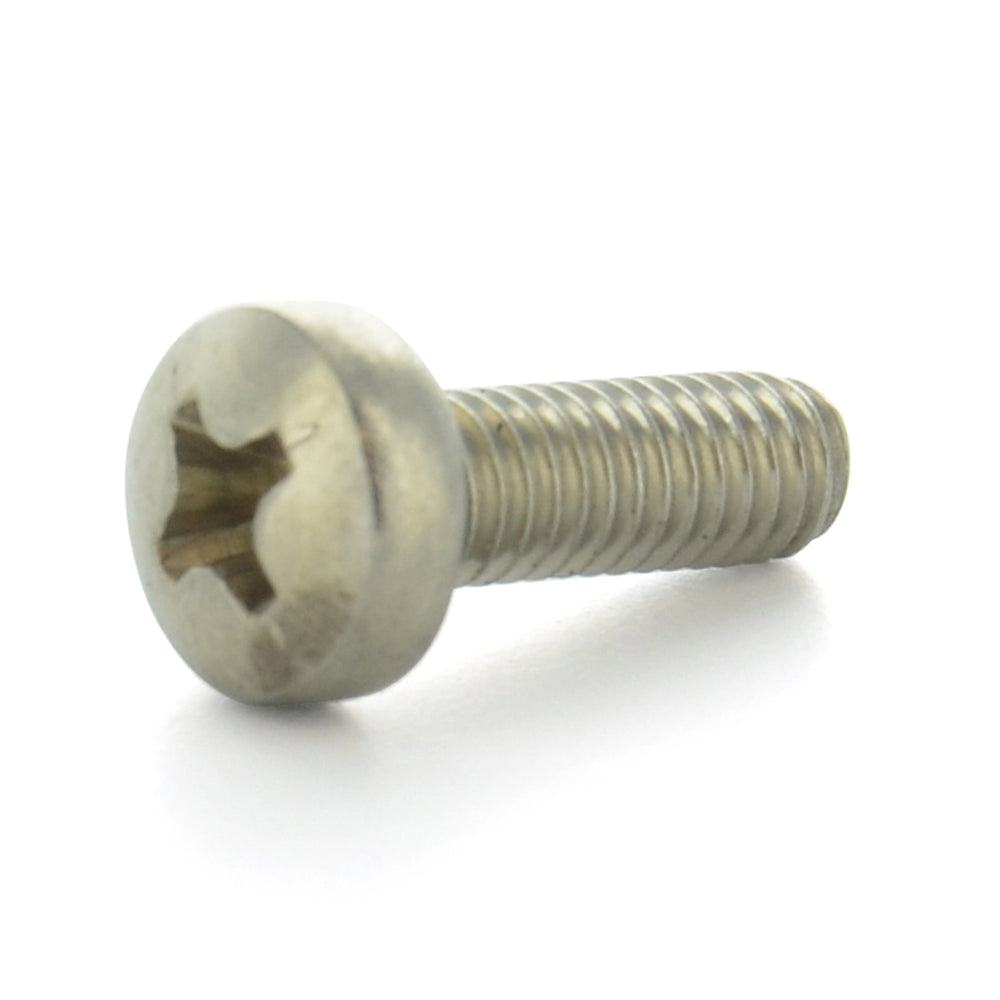 M3 x 0.5 x 18 mm Coarse Plain 18-8 (A2) Stainless Steel Phillips Drive Pan Head Machine Screw