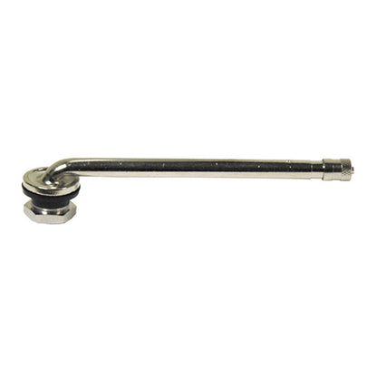 4-3/4" x 0.625 Clamp-In Truck / Bus 90 Degree Nickel Plated Tire Valve Stem