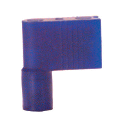 16-14 Gauge Snap Spade Terminal 1/4" Stud Nylon Insulated Blue