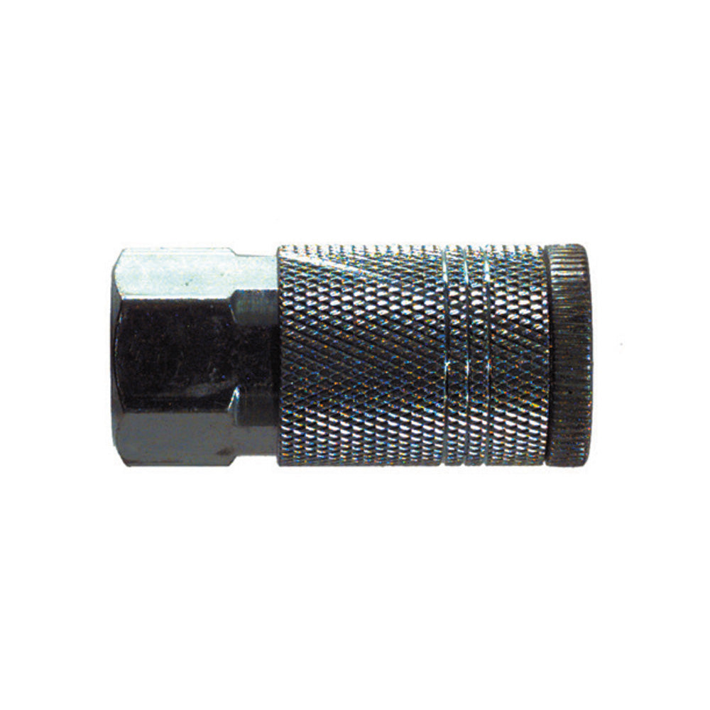 1/4 Inch Basic Size Diamond-U Style Interchange Coupler Female 1/4 Inch NPT