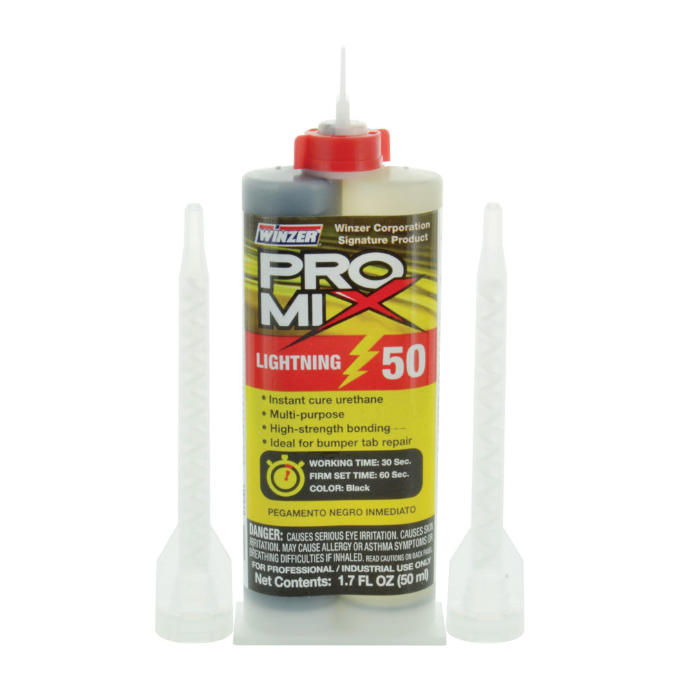 Winzer Pro Mix Instant 50 Black Adhesive Mini - 1.7 Oz Net Weight