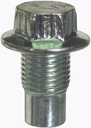 1/2-20 x 9/16 Inch Bright Zinc Plated Steel Oil Drain Plug With Washer